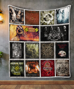 Buy Machine Head Album Covers Quilt Blanket & Quilt Bedding Set