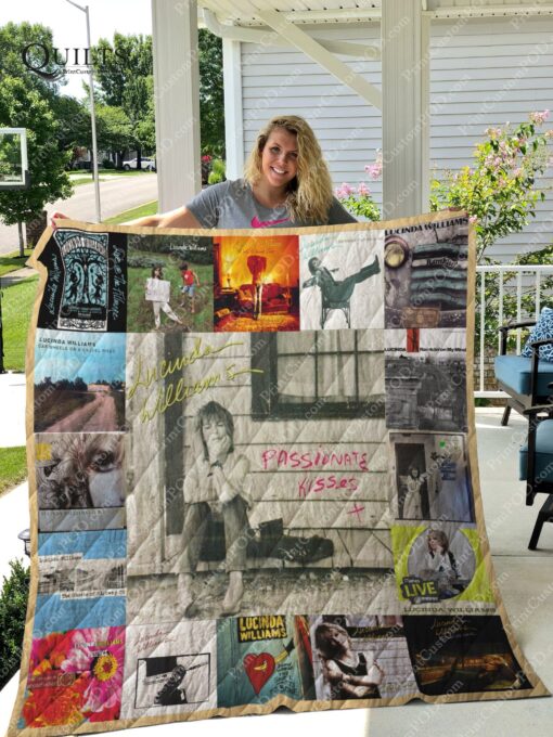 Buy Lucinda Williams Albums Quilt Blanket & Quilt Bedding Set For Fans Ver 17