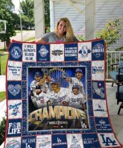 Buy Los Angeles Dodgers Ws2020 Ver 23 Quilt Blanket & Quilt Bedding Set