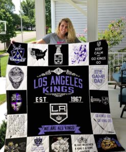 Buy Los Angeles Kings Quilt Blanket & Quilt Bedding Set 01