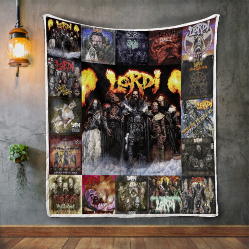 Buy Lordi Album Covers Quilt Blanket & Quilt Bedding Set