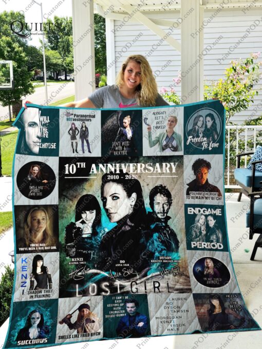 Buy Lost Girl 10Th Anniversary Quilt Blanket & Quilt Bedding Set For Fans Ver 17