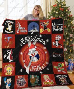 Buy Looney Tunes Christmas Quilt Blanket & Quilt Bedding Set - Meteew