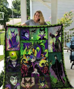 Buy Maleficent 2 Pics Quilt Blanket & Quilt Bedding Set 01