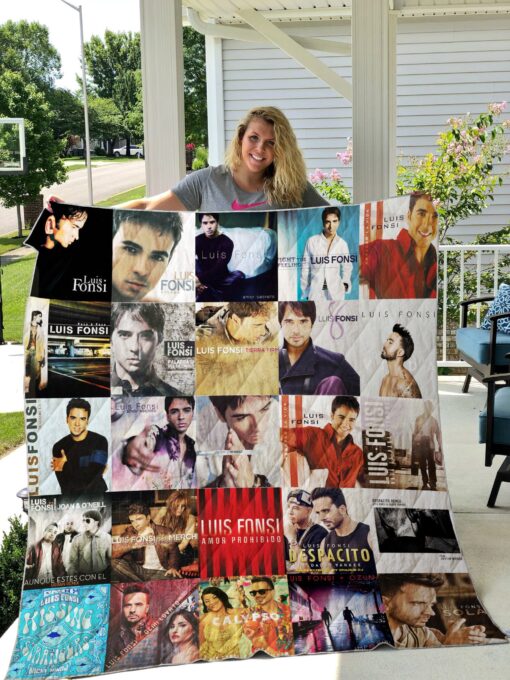 Buy Luis Fonsi Quilt Blanket & Quilt Bedding Set