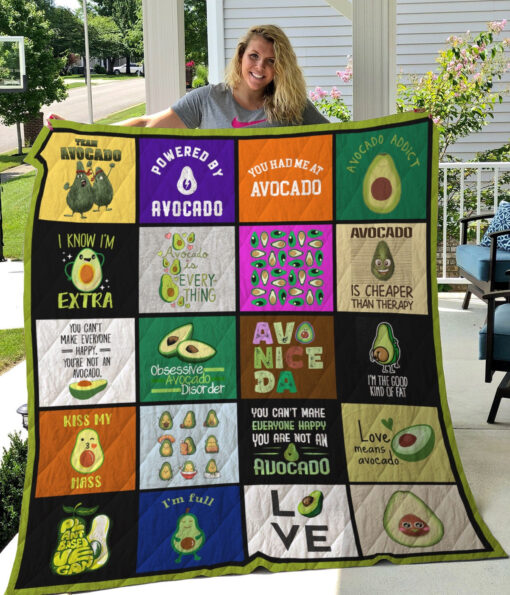 Buy Love Means Avocado, You Can'T Make Everyone Happy You Are Not An Avocado Quilt Blanket & Quilt Bedding Set Great Customized Blanket Gifts For Birthday Christmas Thanksgiving