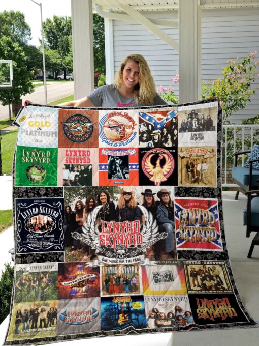 Buy Lynyrd Skynyrd All Albums Quilt Blanket & Quilt Bedding Set