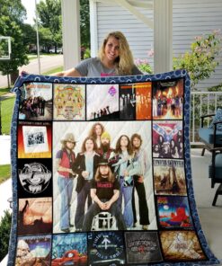 Buy Lynyrd Skynyrd Style 2 Album Covers Quilt Blanket & Quilt Bedding Set