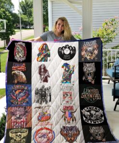 Buy Lynyrd Skynyrd Tshirt Quilt Blanket & Quilt Bedding Set