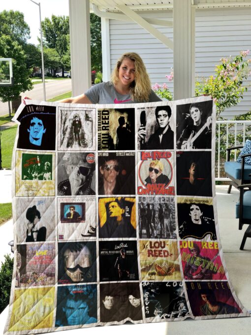 Buy Lou Reed Albums Quilt Blanket & Quilt Bedding Set For Fans Ver 25