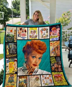 Buy Lucille Ball Quilt Blanket & Quilt Bedding Set 01