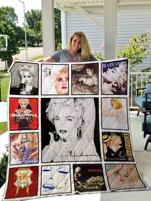 Buy Madonna Albums Quilt Blanket & Quilt Bedding Set