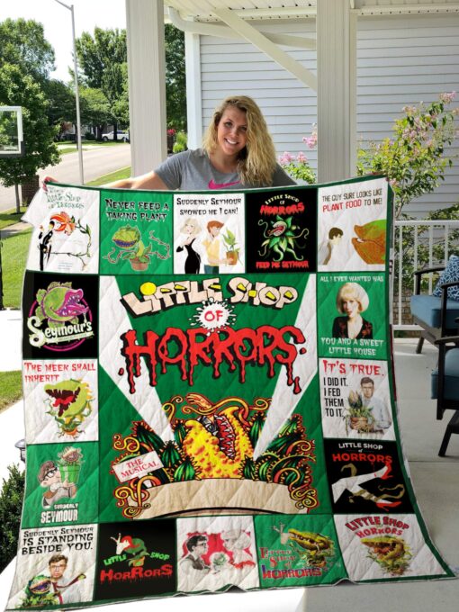 Buy Little Shop Of Horrors Quilt Blanket & Quilt Bedding Set For Fans Ver 17