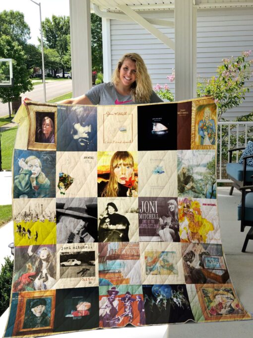 Buy M-Joni Mitchell Custom Quilt Blanket & Quilt Bedding Set Ver 05