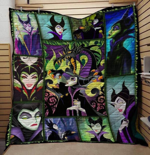 Buy Maleficent Fabric Quilt Blanket & Quilt Bedding Set