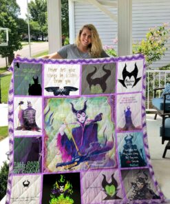 Buy Maleficent  Quilt Blanket & Quilt Bedding Set 03