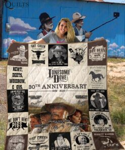 Buy Lonesome Dove 30Th Anniversary Quilt Blanket & Quilt Bedding Set For Fans Ver 17