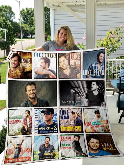 Buy Luke Bryan Crash My Party Quilt Blanket & Quilt Bedding Set Great Customized Blanket Gifts For Birthday Christmas Thanksgiving