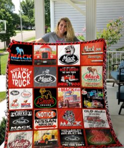 Buy Mack-Trucks Quilt Blanket & Quilt Bedding Set