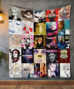 Buy Madonna Style Three Album Covers Quilt Blanket & Quilt Bedding Set