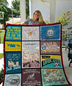 Buy Made In South Dakota A Long Time Ago Quilt Blanket & Quilt Bedding Set Great Customized Blanket Gifts For Birthday Christmas Thanksgiving