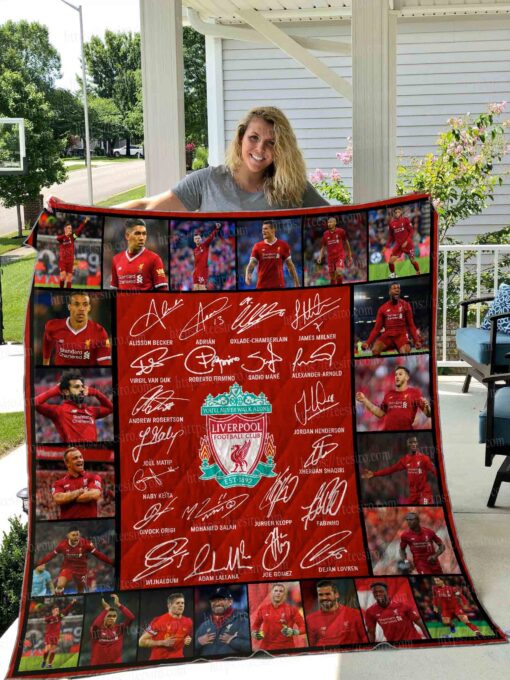 Buy Liverpool Quilt Blanket & Quilt Bedding Set 01