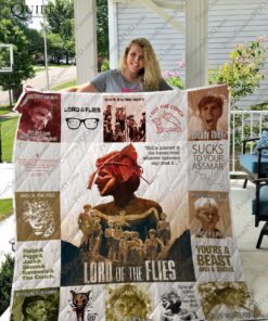 Buy Lord Of The Flies T-Shirt Quilt Blanket & Quilt Bedding Set