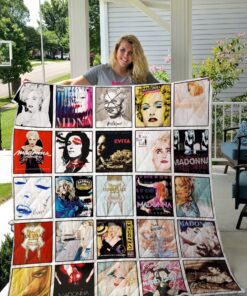 Buy Madonna Albums Quilt Blanket & Quilt Bedding Set 02