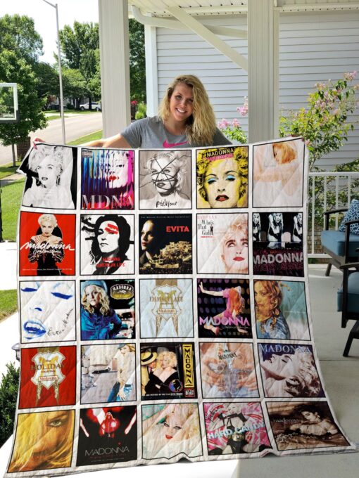 Buy Madonna Albums Quilt Blanket & Quilt Bedding Set 02