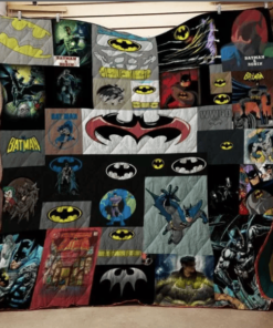 Buy Ll  Batman Fabric 3D Quilt Blanket & Quilt Bedding Set