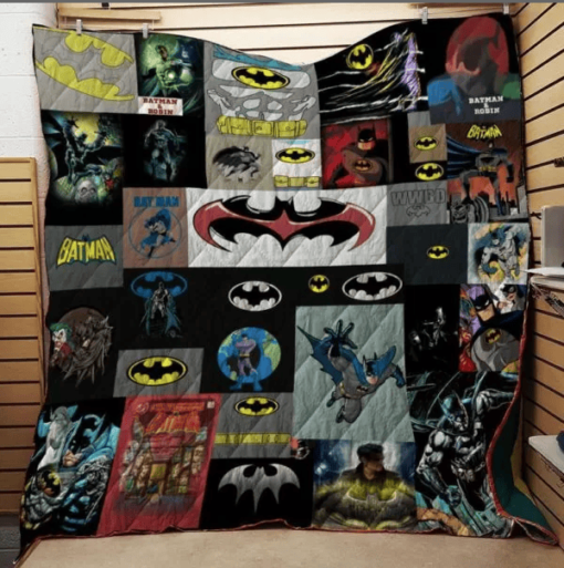 Buy Ll  Batman Fabric 3D Quilt Blanket & Quilt Bedding Set