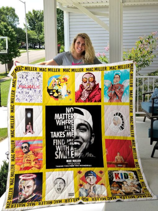 Buy Mac Miller Custom Quilt Blanket & Quilt Bedding Set Ver 2