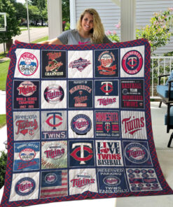 Buy Minnesota Twins Quilt Blanket & Quilt Bedding Set - Meteew