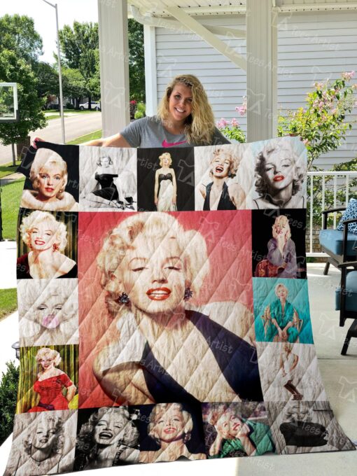 Buy Marilyn Monroe Quilt Blanket & Quilt Bedding Set - Meteew