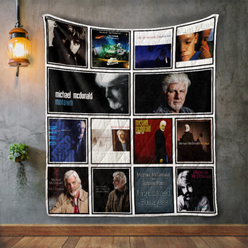 Buy Michael Mcdonald Album Covers Quilt Blanket & Quilt Bedding Set