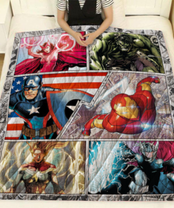 Buy Marvel Comics Quilt Blanket & Quilt Bedding Set For Fans