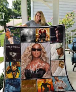 Buy Mary J. Blige Quilt Blanket & Quilt Bedding Set 01