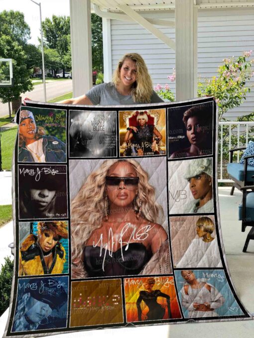 Buy Mary J. Blige Quilt Blanket & Quilt Bedding Set 01