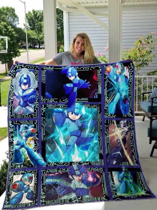 Buy Mega Man Quilt Blanket & Quilt Bedding Set - Meteew