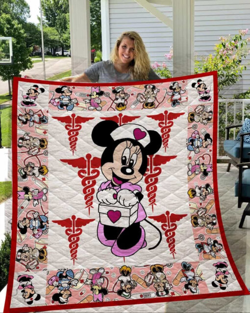 Buy Minnie Mouse Nursing Quilt Blanket & Quilt Bedding Set