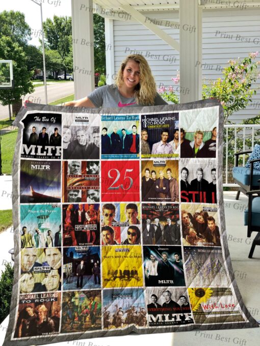 Buy Michael Learns To Rock Albums Cover Poster Quilt Blanket & Quilt Bedding Set Ver 2