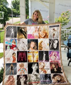 Buy Mariah Carey Albums Cover Poster Quilt Blanket & Quilt Bedding Set Ver 2