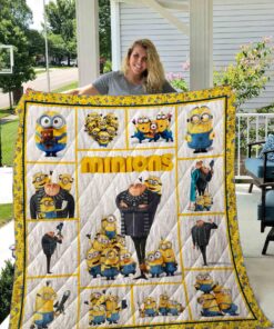 Buy Minion Quilt Blanket & Quilt Bedding Set 01