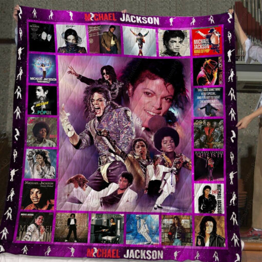 Buy Michael Jackson King Of Pop Quilt Blanket & Quilt Bedding Set - Gift For Fans, Birthdays