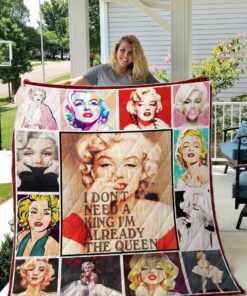 Buy Marilyn Monroe Quilt Blanket & Quilt Bedding Set 01