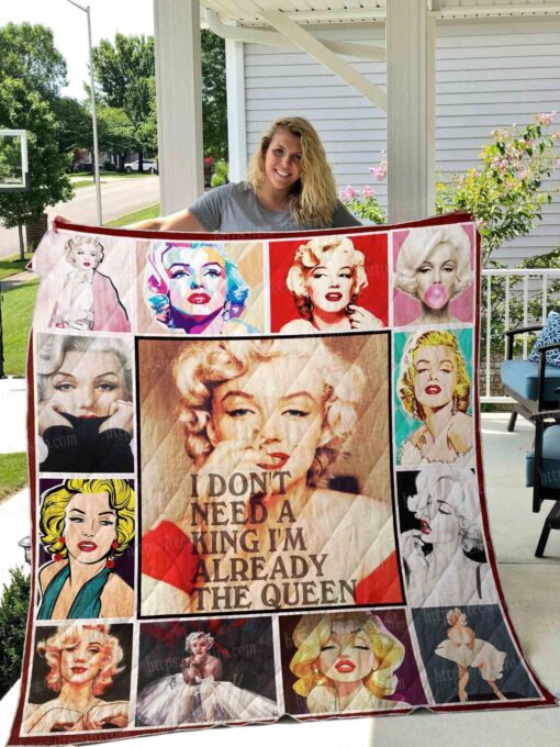 Buy Marilyn Monroe Quilt Blanket & Quilt Bedding Set 01