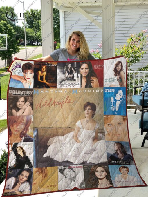 Buy Martina Mcbride Quilt Blanket & Quilt Bedding Set For Fans Ver 17