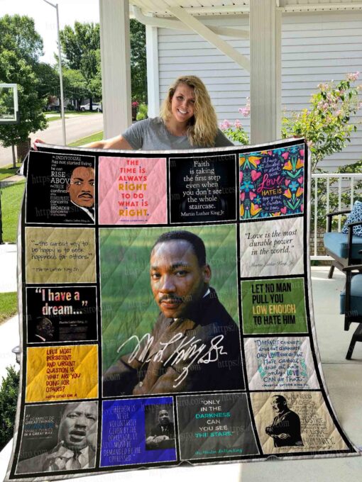 Buy Martin Luther King Quilt Blanket & Quilt Bedding Set 01