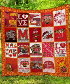 Buy Maryland Terrapins Quilt Blanket & Quilt Bedding Set