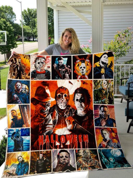 Buy Michael Myers Halloween Quilt Blanket & Quilt Bedding Set